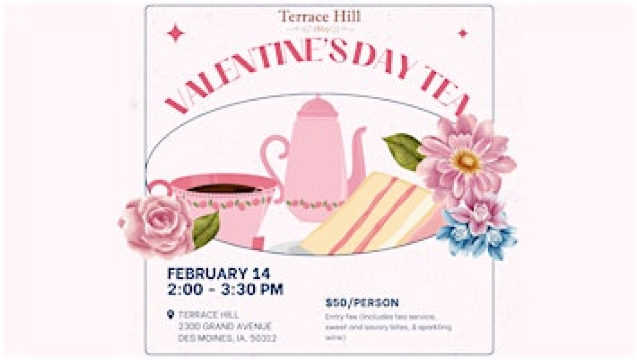 Terrace Hill Valentine's Day Tea | Terrace Hill