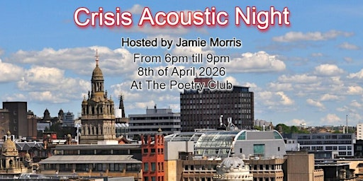 Crisis Acoustic Night | SWG3 Poetry club