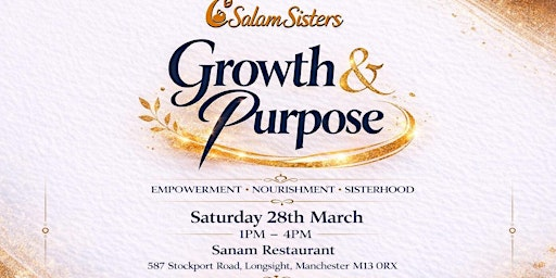 Salam Sisters | Growth and Purpose Eid Event | Sanam Sweet House & Restaurant