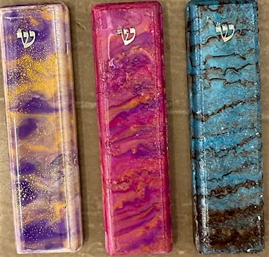 Resin Mezuzah Workshop at The Muse ArtHouse, Closter | 84 Herbert Ave