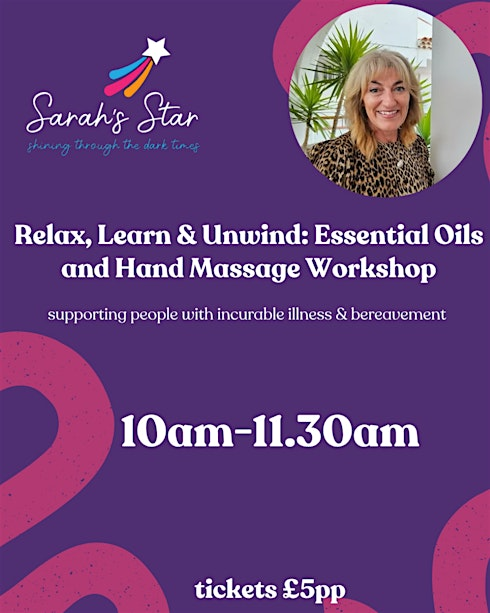 Relax, Learn & Unwind: Essential Oils and Hand Massage Workshop | Linskill Centre