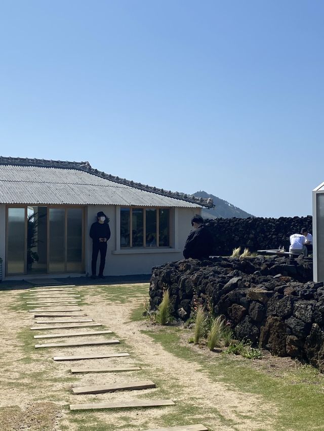 파아란 협재 바다가 한눈에 보이는 카페 🌊 