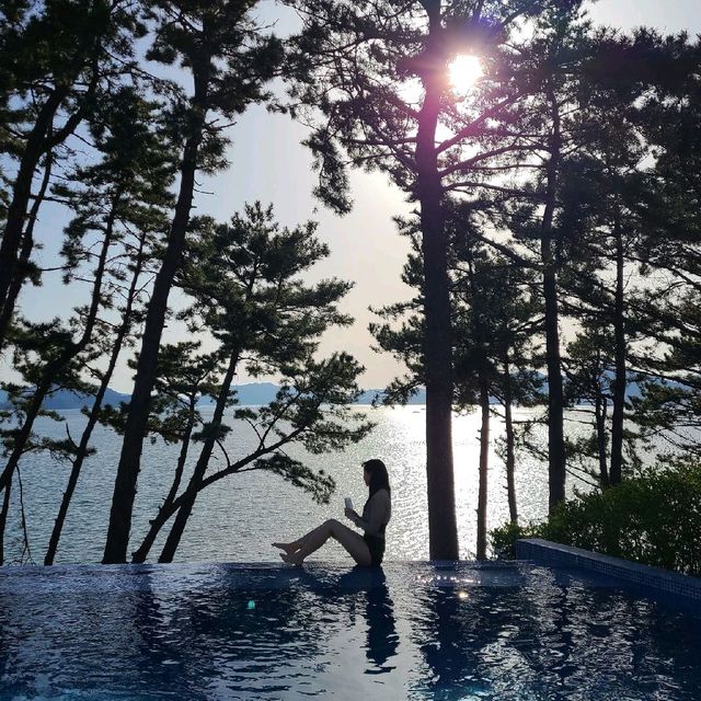 거제 가성비 감성숙소 "생각속의 집 펜션"