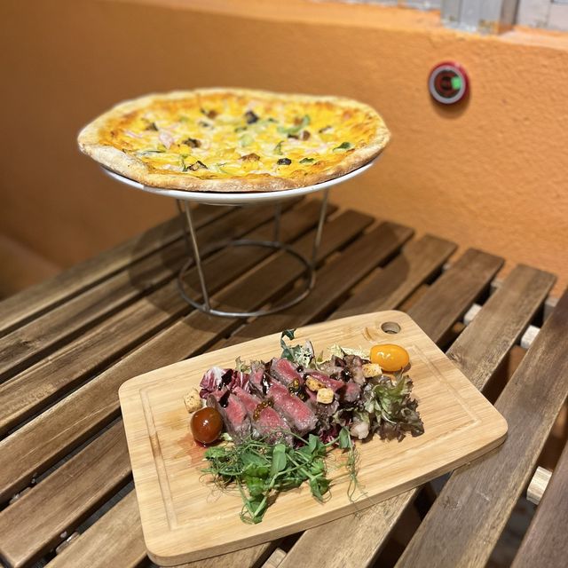 💕 12吋拉絲瀑布pizza❗️回頭率高港島西餐廳❗️