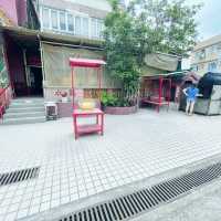 坪洲東灣沙灘及龍母廟