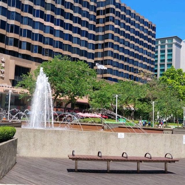 市中心休憩花園