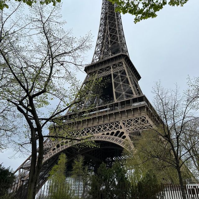 Day- walking around Eiffel Tower