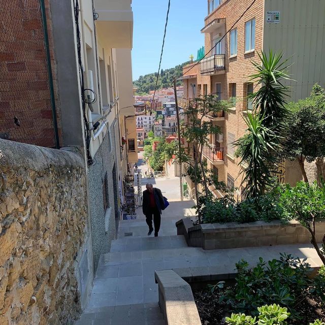 Park Guell ไม่ได้จองมา ไม่ได้เข้าด้านในนะ