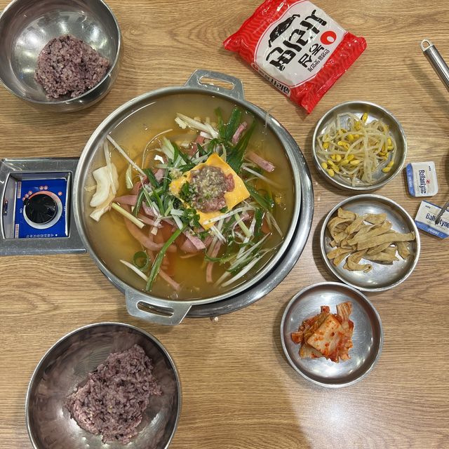 韓国/ソウル【デジタルメディアシティー】プデチゲのお店❤️‍🔥