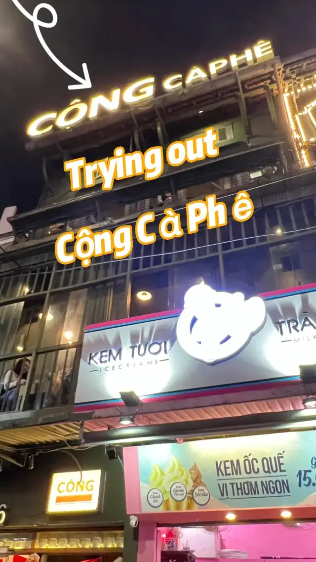 🇻🇳 Going up Cong Caphe 