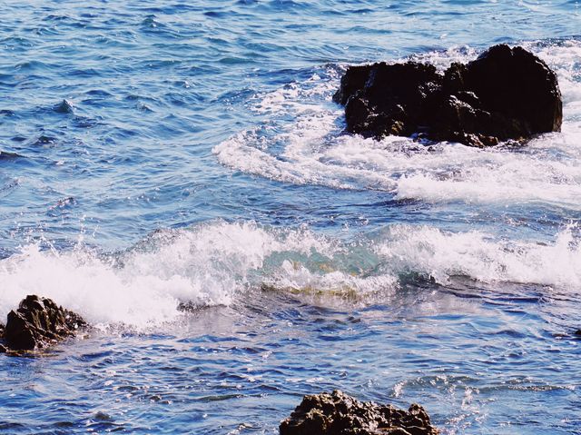 경주 송대말등대의 푸른 바다🌊 경주 송대말등대의 푸른 바다🌊