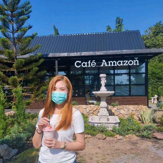 Café Amazon ฟีลน่าพักผ่อน 💚