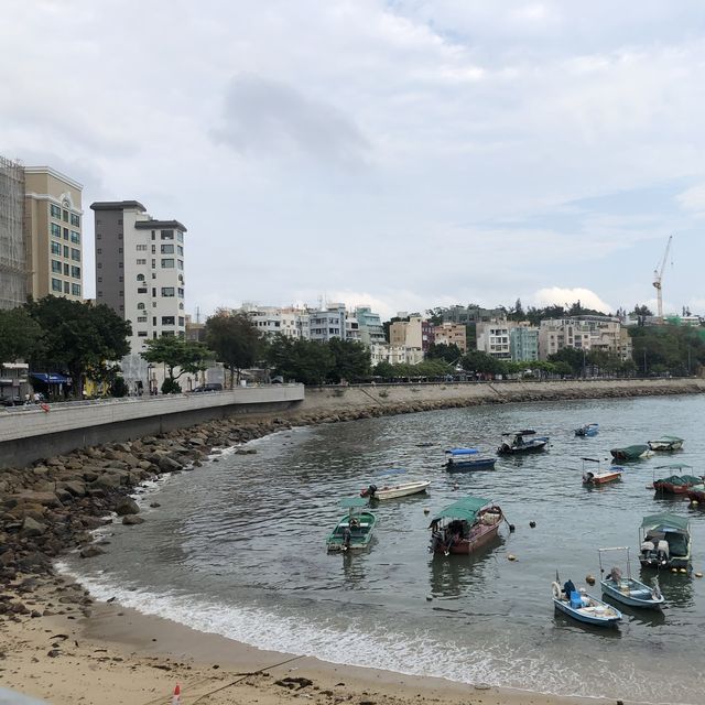 聽日落下的赤柱