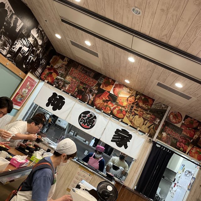 安い！おいしい！お刺身定食🤩【仲家 豊洲市場】