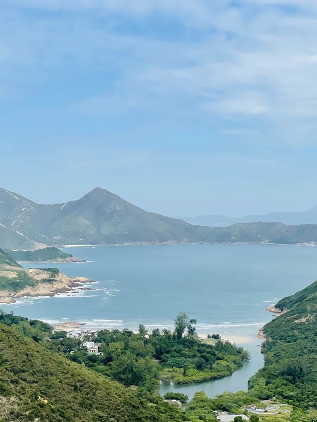 西貢浪茄灣萬宜水庫方向