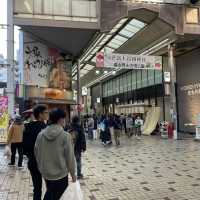 見て、食べて楽しい大須商店街