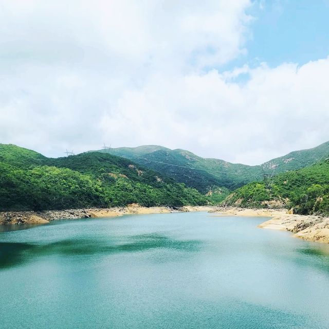 識打卡一定去行山 大潭水塘
