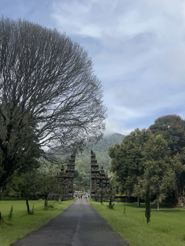 Iconic Split Gate at Handara Golf Bali