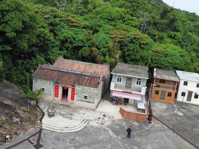 仍保留純樸漁村風味的滘西洲