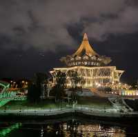 Beautiful Bridge @ Sarawak River 