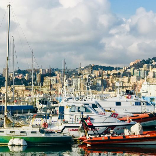 Genova port sightseeing