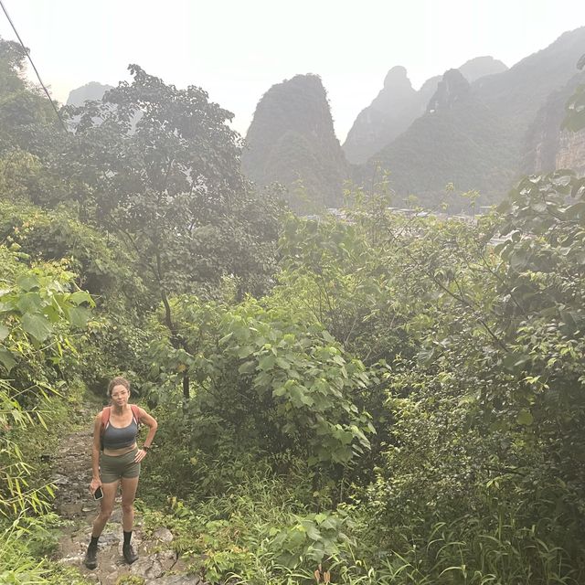 Tv Tower hike - Yangshuo main village 