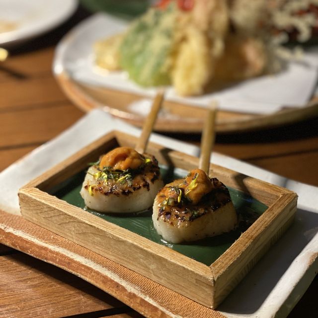 Japanese fusion with lively atmosphere