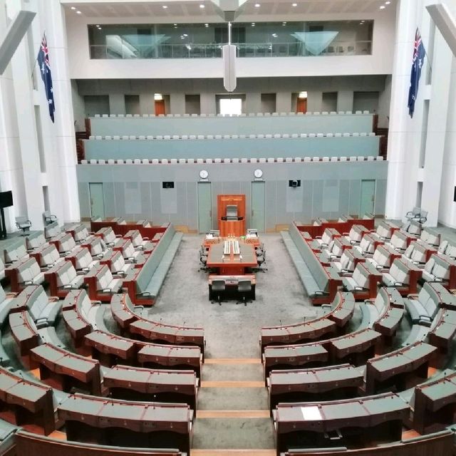 Visit Australia's parliament in Canberra 