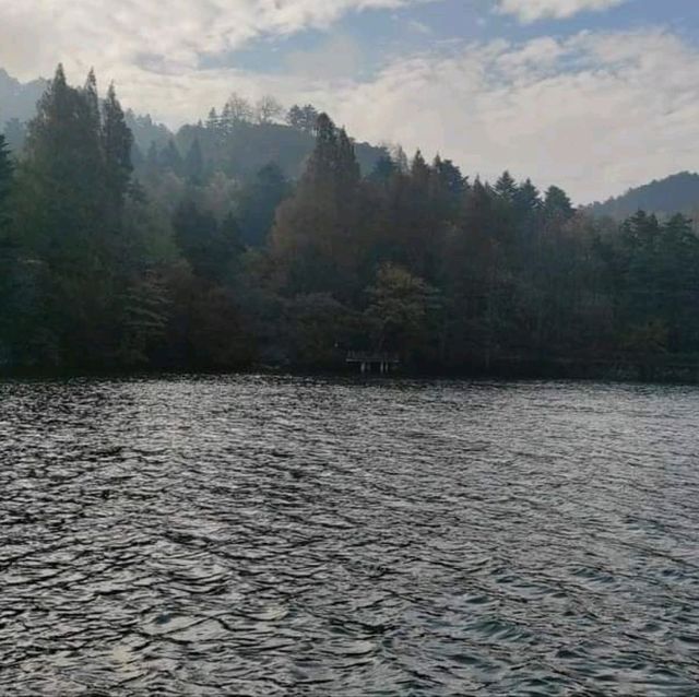 K Drama view at Ruqin Lake 