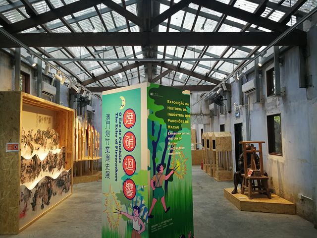 Stroll through the old site of Yilong Firecracker Factory in Macau 21.