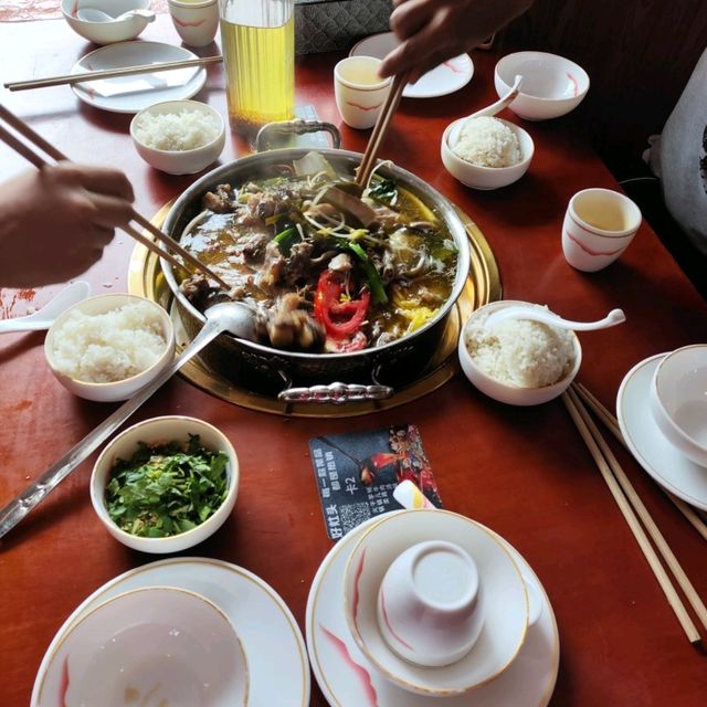 Great hotpot in Songpan.