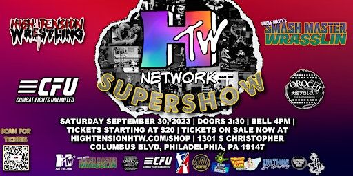 HTW Network SuperShow (featuring HTW, CFU, Smash Master Wrasslin, & OROCHI) (Philadelphia) | Penns Landing Caterers