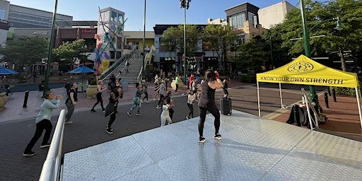 Outdoor Cardio Dance Presented By Gold's Gym & Le Fantome Food Hall (Riverdale Park) | 'Bear Square' outside of Gold's Gym - Riverdale Park
