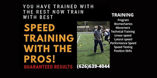 Speed Performance Clinic | Ralph M. Lewis Sports Complex