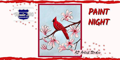 Cardinal Paint Night | Route 290 American Sports Grill