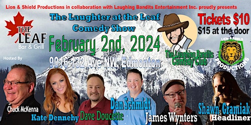 Laughter at the Leaf Comedy Show, No Subject taboo! | The Leaf Bar & Grill