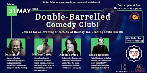 Comedy Club at Holiday Inn Reading South - Step into an Evening of Endless | Holiday Inn Reading-South M4, JCT.11, an IHG Hotel