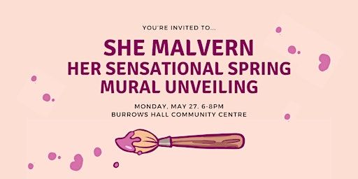 HER Sensational Spring: Mural Unveiling | Burrows Hall Community Centre