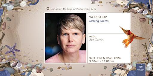Making Poems | Canadian College Of Performing Arts