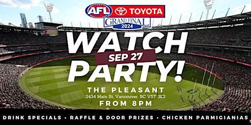 AFL Grand Final Watch Party | The Pleasant