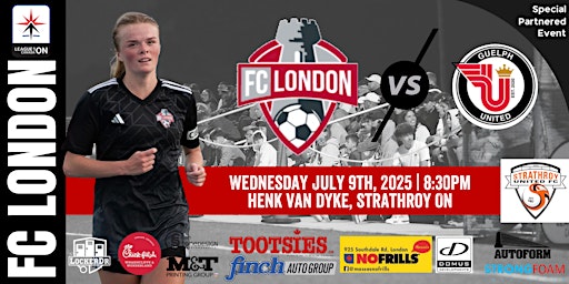 FCL Women Vs. Guelph United | Henk Van Dyk Soccer Complex