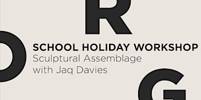 Sculptural Assemblage with Artist, Jaq Davies | West Room, Orange Regional Gallery