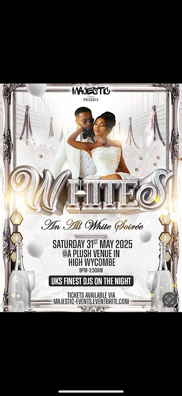 Whites: an all white soirée | Hilltop Community Centre