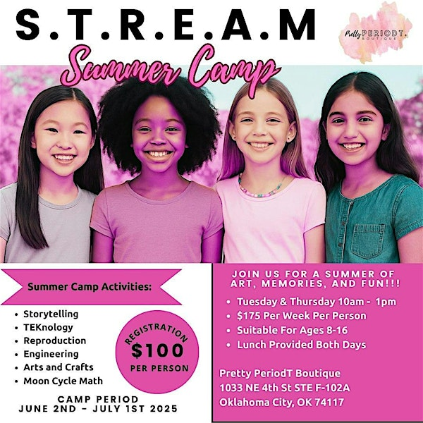 S.T.R.E.A.M ~ Summer Camp | Pretty PeriodT Boutique