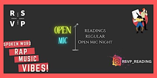RSVP Open Mic: A night of Music, Poetry and Vibes!! | Reading Biscuit Factory