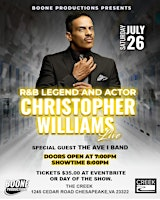 R&B Legend Christopher Williams Live | Creek Bar