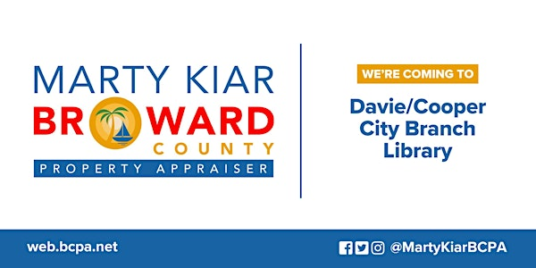 Broward County Property Appraiser at Davie/Cooper City Branch Library | Davie/Cooper City Branch Library