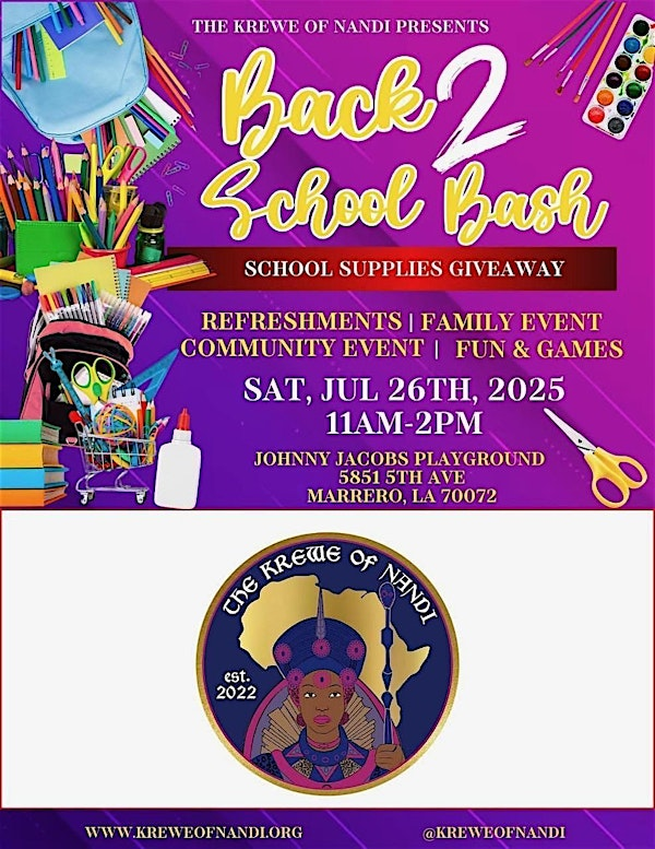 Back 2 School Bash | Johnny Jacobs Playground
