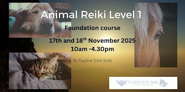 Animal Reiki  level 1 (foundation) (2 days) | Pauline Smit Reiki