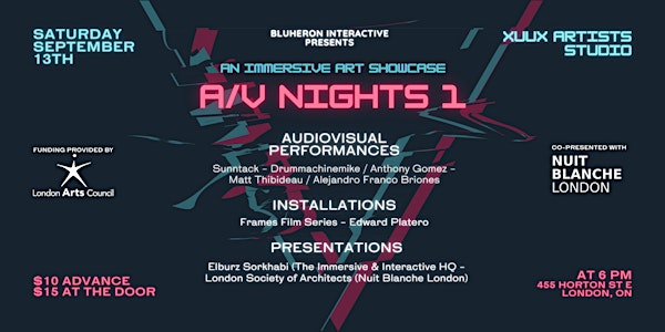 A/V Nights 1: An Immersive Art Showcase | XUUX Artists